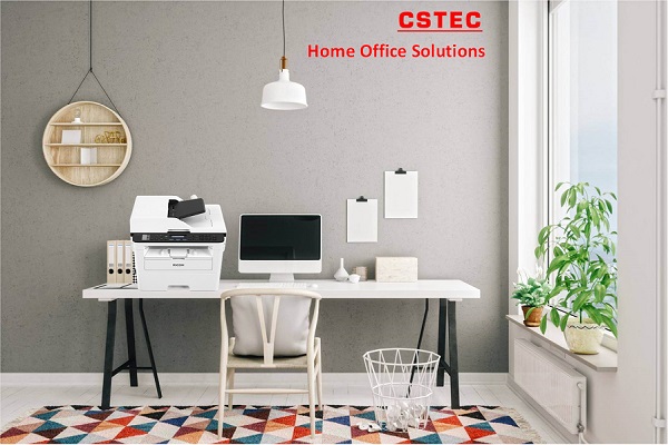 làm việc tại nhà với máy in đa chức năng RICOH