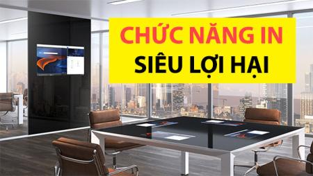 90% người dùng không biết sức mạnh của chức năng in trong máy photocopy